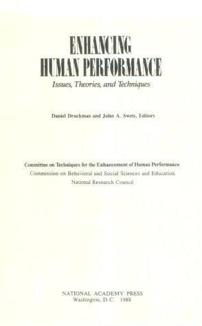 Tapa de Enhancing Human Performance