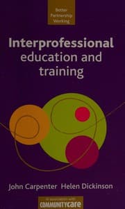 Tapa de Interprofessional education and training