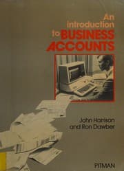 Tapa de An introduction to business accounts