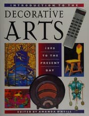 Tapa de Introduction to the decorative arts
