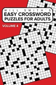 Tapa de Easy Crossword Puzzles For Adults - Volume 4