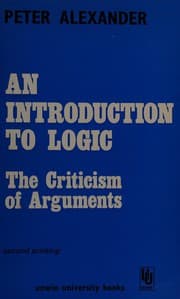 Tapa de Introduction to Logic