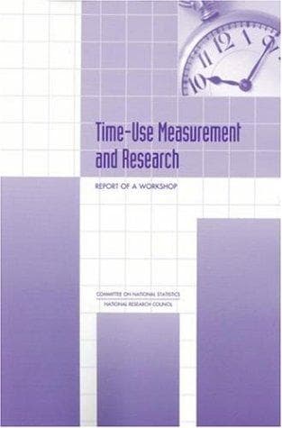 Tapa de Time-use measurement and research