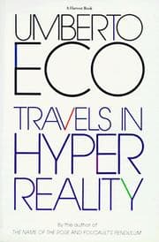 Tapa de Travels in Hyperreality (Harvest Book)