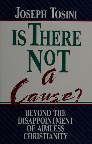 Tapa de Is There Not a Cause