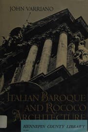 Tapa de Italian baroque and rococo architecture