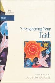 Tapa de Strengthening Your Faith