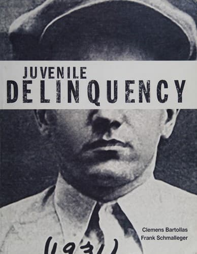 Tapa de Juvenile delinquency