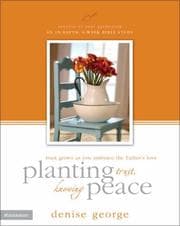 Tapa de Planting trust, knowing peace