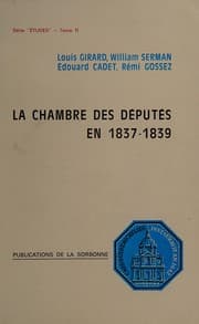 Tapa de La Chambre des députés en 1837-1839