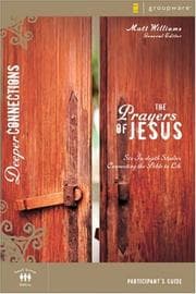 Tapa de The Prayers of Jesus: Participant's Guide