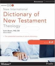 Tapa de New International Dictionary of New Testament Theology 6.0 for Windows