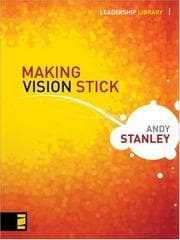 Tapa de Making Vision Stick (Leadership Library)
