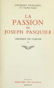 Tapa de La passion de Joseph Pasquier
