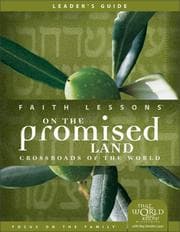 Tapa de Faith Lessons on the Promised Land (Church Vol. 1) Leader's Guide