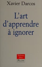 Tapa de L'art d'apprendre à ignorer