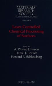 Tapa de Laser-controlled chemical processing of surfaces