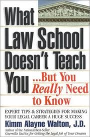 Tapa de What Law School Doesn't Teach You