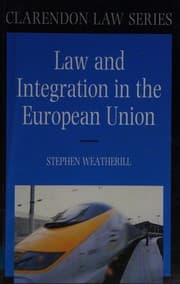 Tapa de Law and integration in the European Union