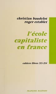 Tapa de L'école capitaliste en France