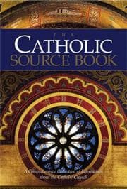Tapa de The Catholic source book