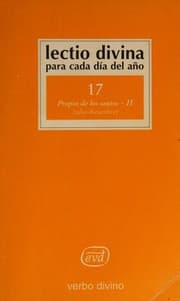 Tapa de Lectio divina para cada día del año