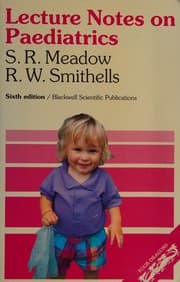 Tapa de Lecture notes on paediatrics