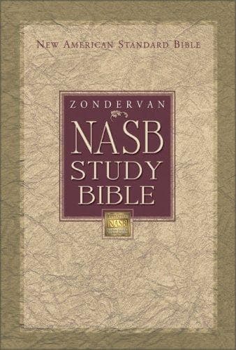 Tapa de NASB Study Bible