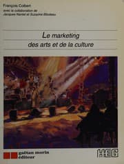 Tapa de Le marketing des arts et de la culture