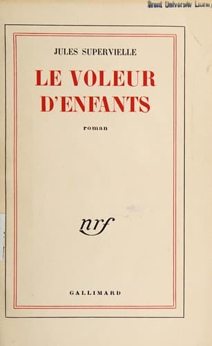 Tapa de Le voleur d'enfants