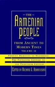Tapa de The Armenian people from ancient to modern times