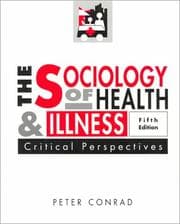 Tapa de The Sociology of Health and Illness