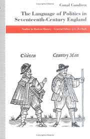 Tapa de The language of politics in seventeenth-century England