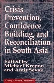 Tapa de Crisis prevention, confidence building, and reconciliation in South Asia