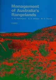 Tapa de Management of Australia's rangelands