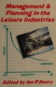 Tapa de Management and Planning in the Leisure Industries
