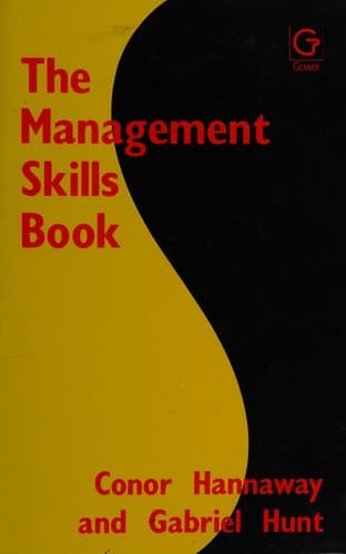 Tapa de The Management Skills Book
