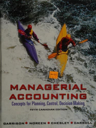Tapa de Managerial accounting