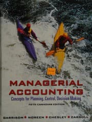 Tapa de Managerial accounting