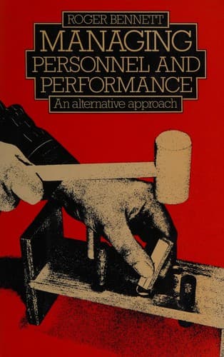 Tapa de Managing personnel and performance