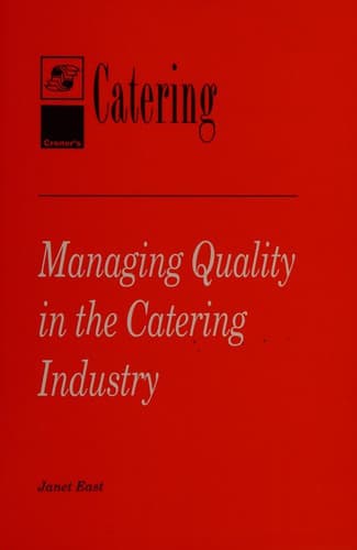 Tapa de Managing Quality in the Catering Industry