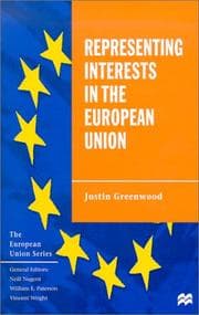 Tapa de Representing interests in the European Union