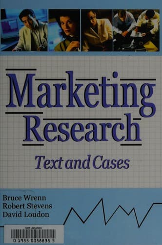 Tapa de Marketing research