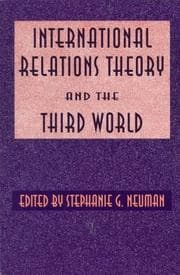Tapa de International relations theory and the Third World