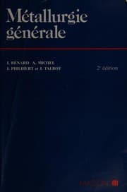 Tapa de Métallurgie générale