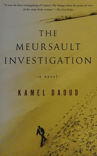 Tapa de The Meursault investigation