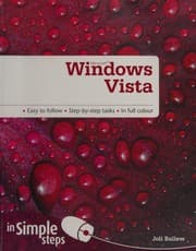 Tapa de Microsoft Windows Vista in simple steps