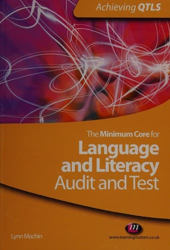 Tapa de The minimum core for language and literacy