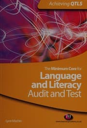 Tapa de The minimum core for language and literacy