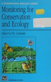 Tapa de Monitoring for conservation and ecology